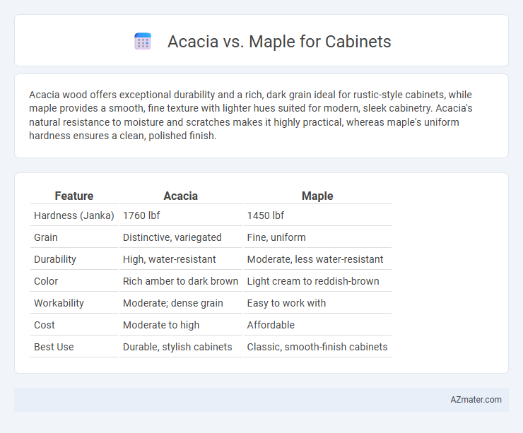 Acacia vs. Maple for Cabinets - What is The Difference?