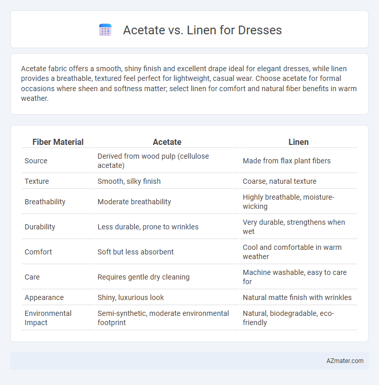 Acetate vs. Linen for Dresses - What is The Difference?