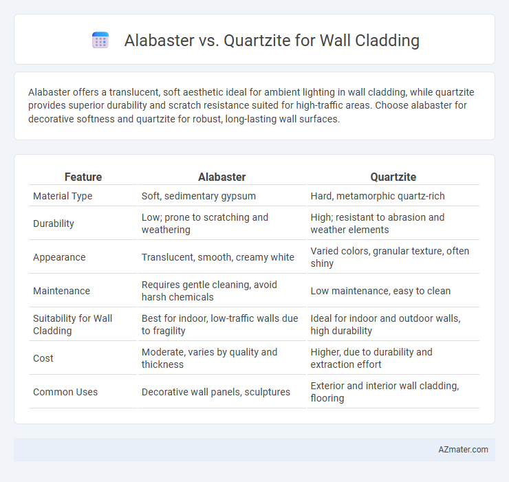 Alabaster vs. Quartzite for Wall Cladding - What is The Difference?