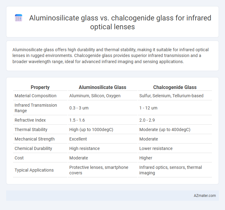 Aluminosilicate glass vs. chalcogenide glass for infrared optical lenses - What is The Difference?
