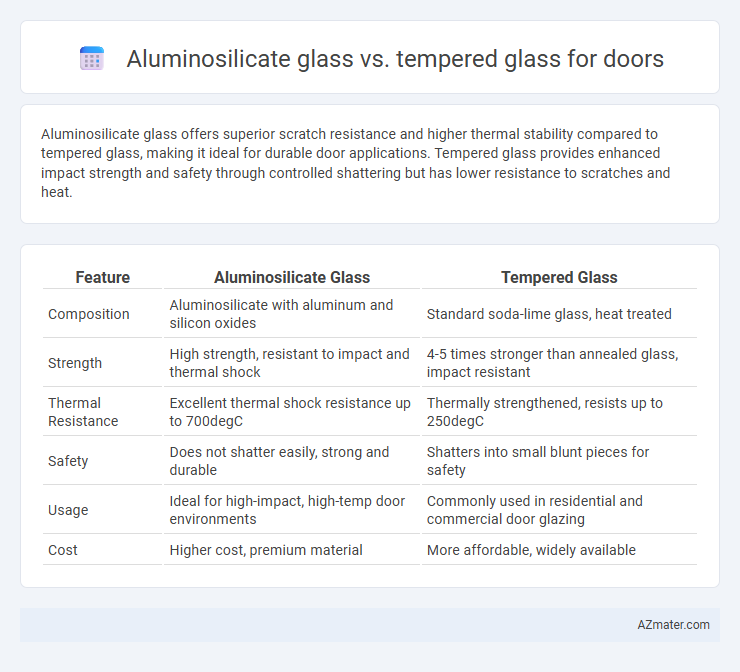 Aluminosilicate glass vs. tempered glass for doors - What is The Difference?