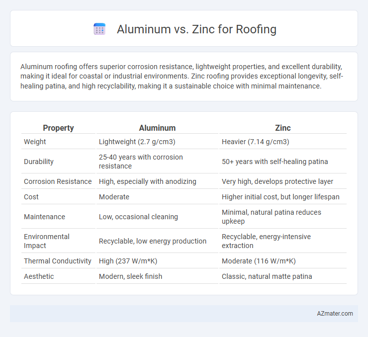 Aluminum vs. Zinc for Roofing - What is The Difference?