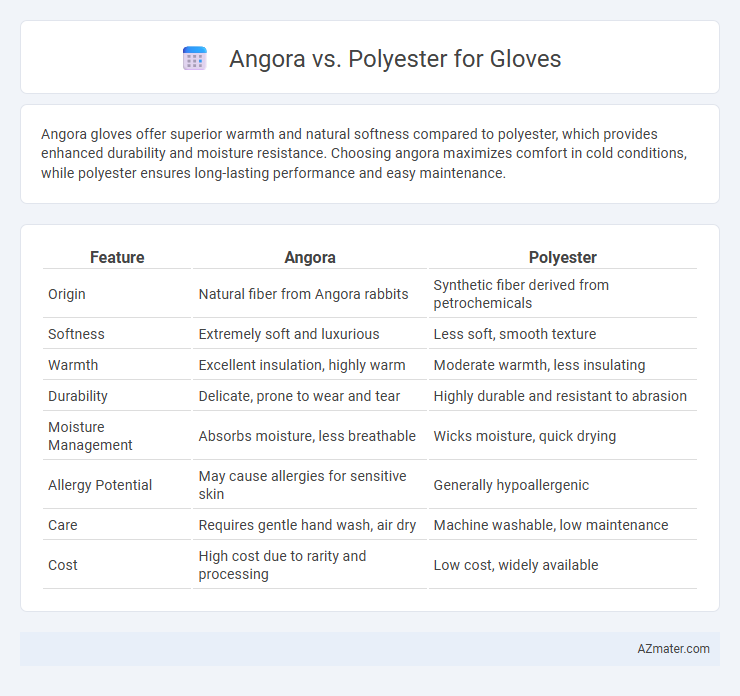 Angora vs. Polyester for Gloves - What is The Difference?