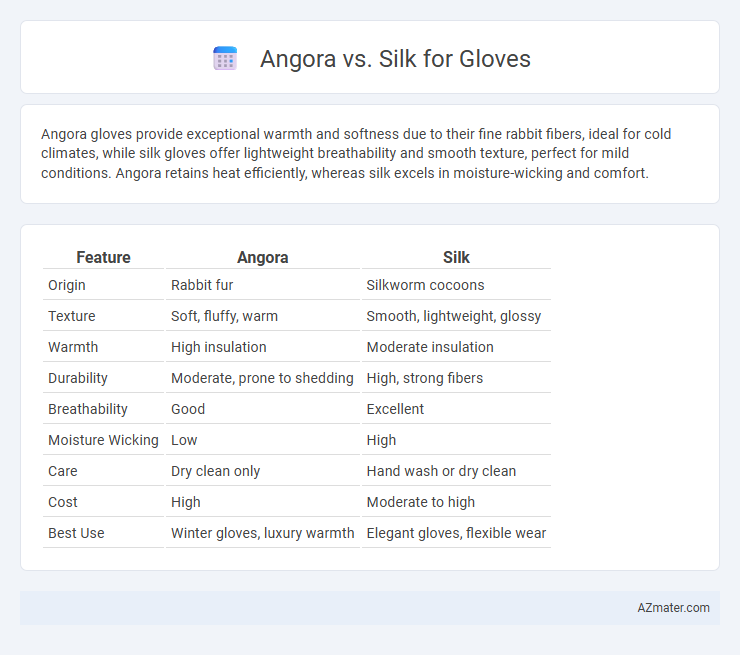 Angora vs. Silk for Gloves - What is The Difference?