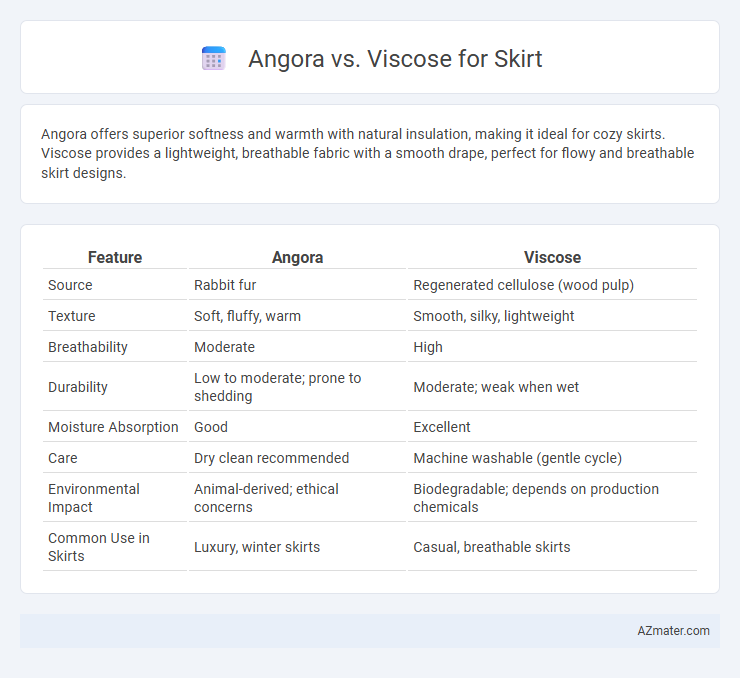 Angora vs. Viscose for Skirt - What is The Difference?