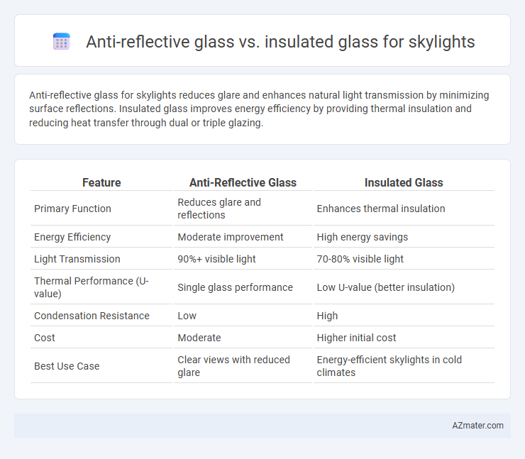 Anti-reflective glass vs. insulated glass for skylights - What is The Difference?