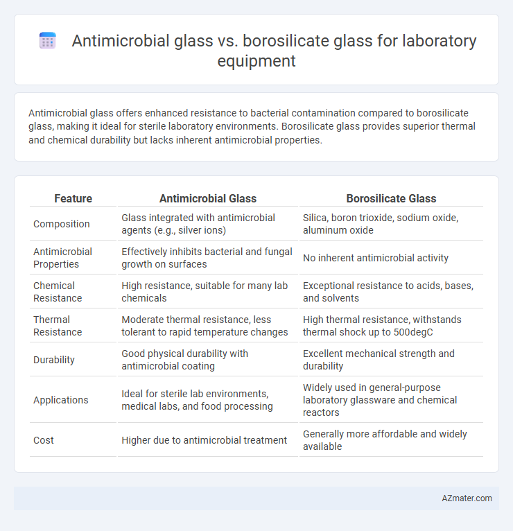Antimicrobial glass vs. borosilicate glass for laboratory equipment - What is The Difference?