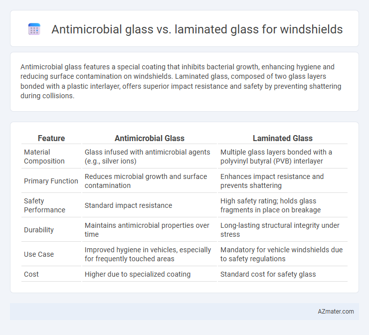 Antimicrobial glass vs. laminated glass for windshields - What is The Difference?