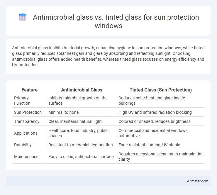 Antimicrobial glass vs. tinted glass for sun protection windows - What is The Difference?
