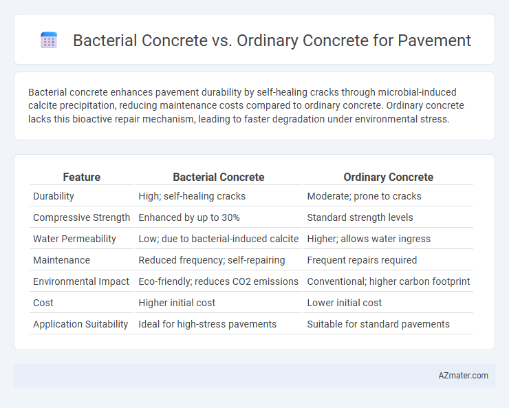 Bacterial Concrete vs. Ordinary Concrete for Pavement - What is The Difference?