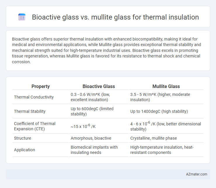 Bioactive glass vs. mullite glass for thermal insulation - What is The Difference?
