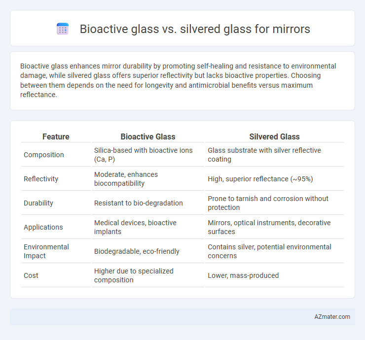 Bioactive glass vs. silvered glass for mirrors - What is The Difference?