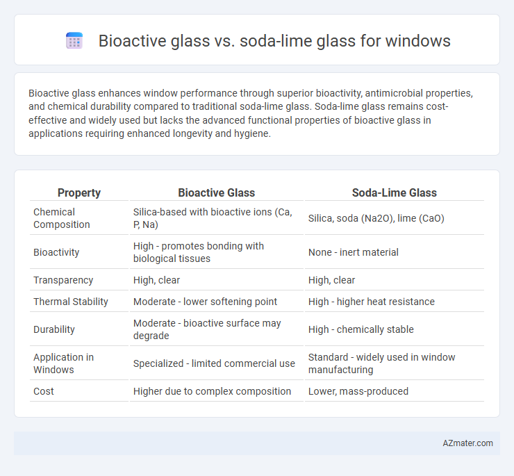 Bioactive glass vs. soda-lime glass for windows - What is The Difference?
