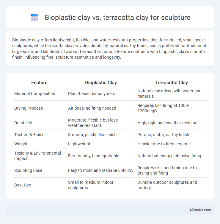 Bioplastic clay vs. terracotta clay for sculpture - What is The Difference?