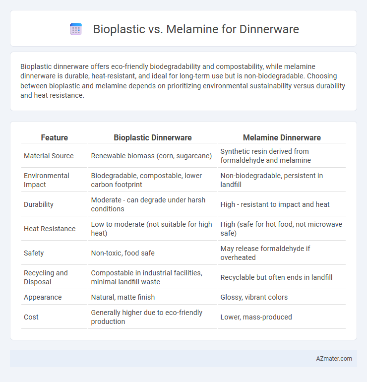 Bioplastic vs. Melamine for Dinnerware - What is The Difference?