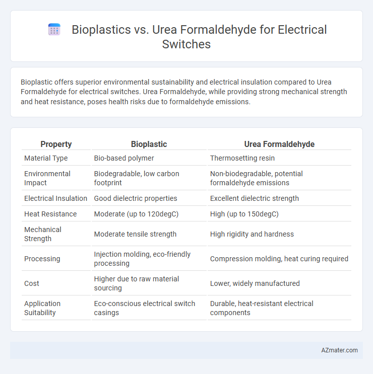 Bioplastics vs. Urea Formaldehyde for Electrical Switches - What is The Difference?
