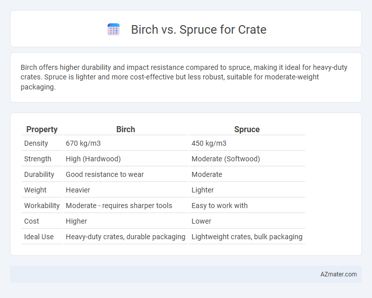 Birch vs. Spruce for Crate - What is The Difference?