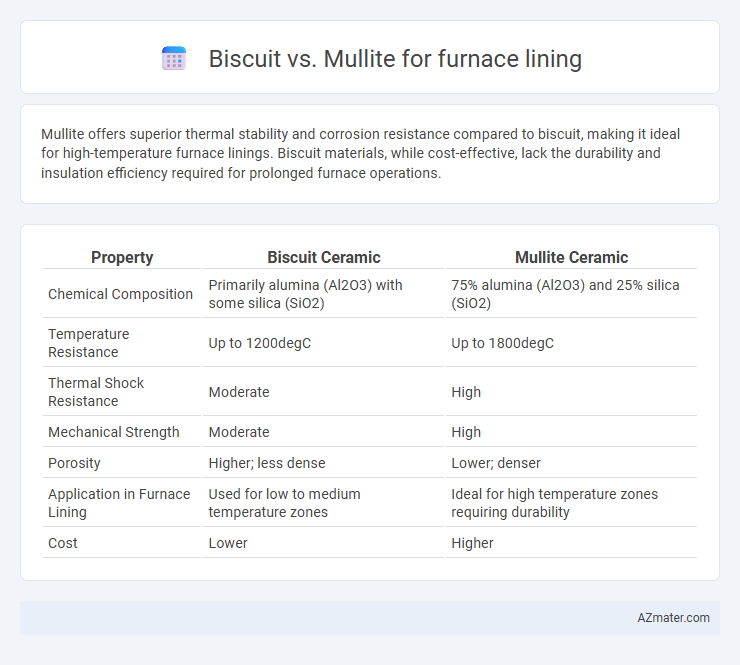 Biscuit vs. Mullite for furnace lining - What is The Difference?