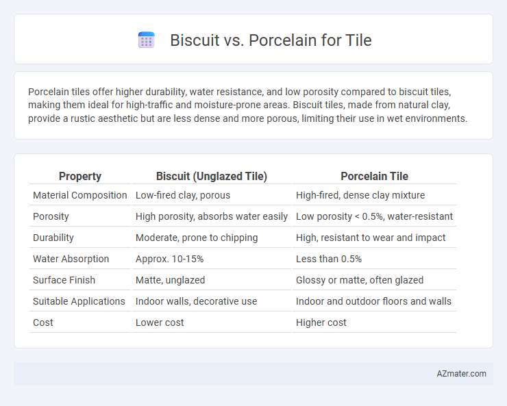 Biscuit vs. Porcelain for Tile - What is The Difference?