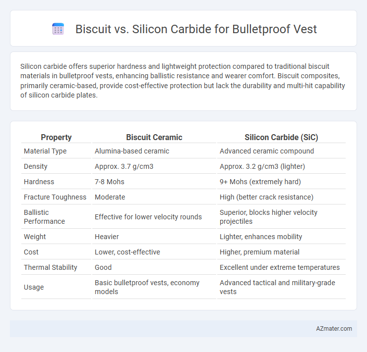 Biscuit vs. Silicon Carbide for Bulletproof Vest - What is The Difference?