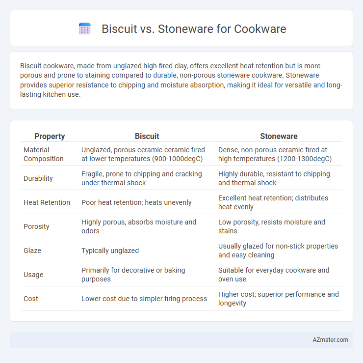 Biscuit vs. Stoneware for Cookware - What is The Difference?
