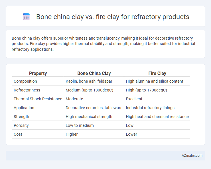 Bone china clay vs. fire clay for refractory products - What is The Difference?