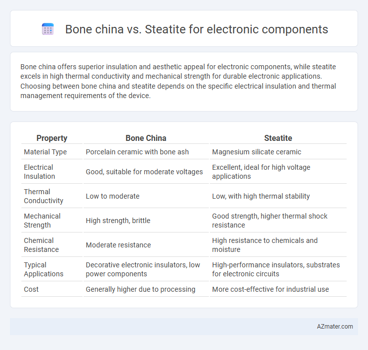 Bone china vs. Steatite for electronic components - What is The Difference?