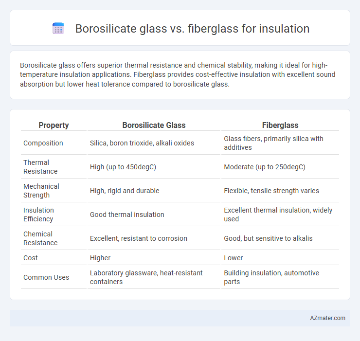 Borosilicate glass vs. fiberglass for insulation - What is The Difference?
