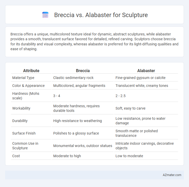 Breccia vs. Alabaster for Sculpture - What is The Difference?