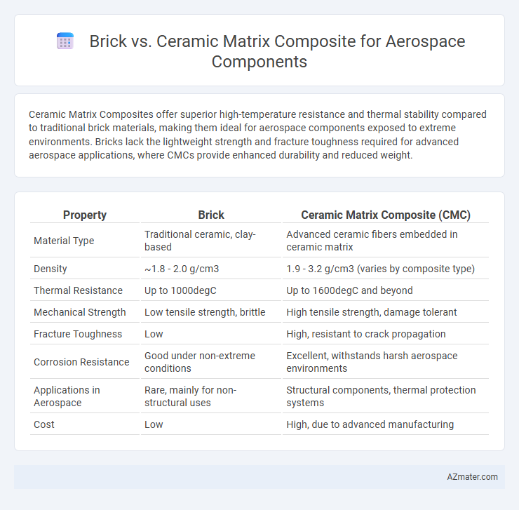 Brick vs. Ceramic Matrix Composite for Aerospace Components - What is The Difference?