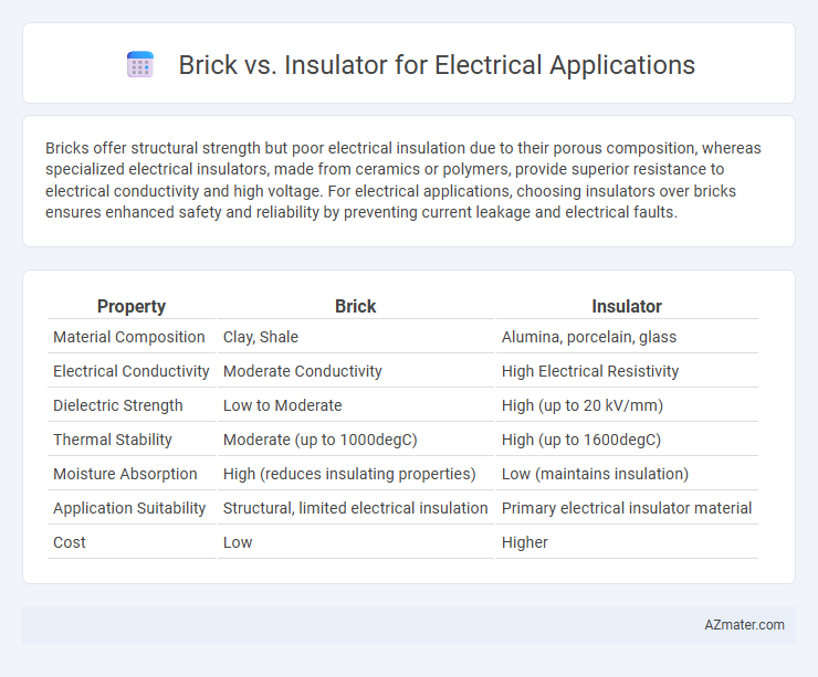 Brick vs. Insulator for Electrical Applications - What is The Difference?