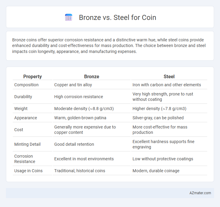 Bronze vs. Steel for Coin - What is The Difference?