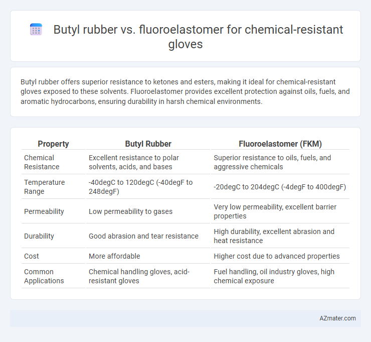 Butyl rubber vs. fluoroelastomer for chemical-resistant gloves - What is The Difference?