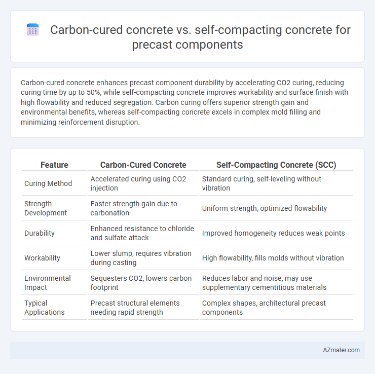 Carbon-cured concrete vs. self-compacting concrete for precast components - What is The Difference?