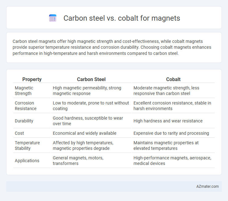 Carbon steel vs. cobalt for magnets - What is The Difference?