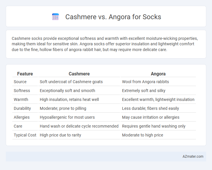 Cashmere vs. Angora for Socks - What is The Difference?