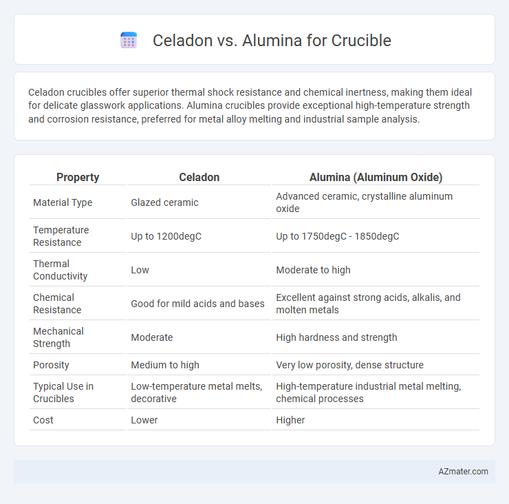 Celadon vs. Alumina for Crucible - What is The Difference?