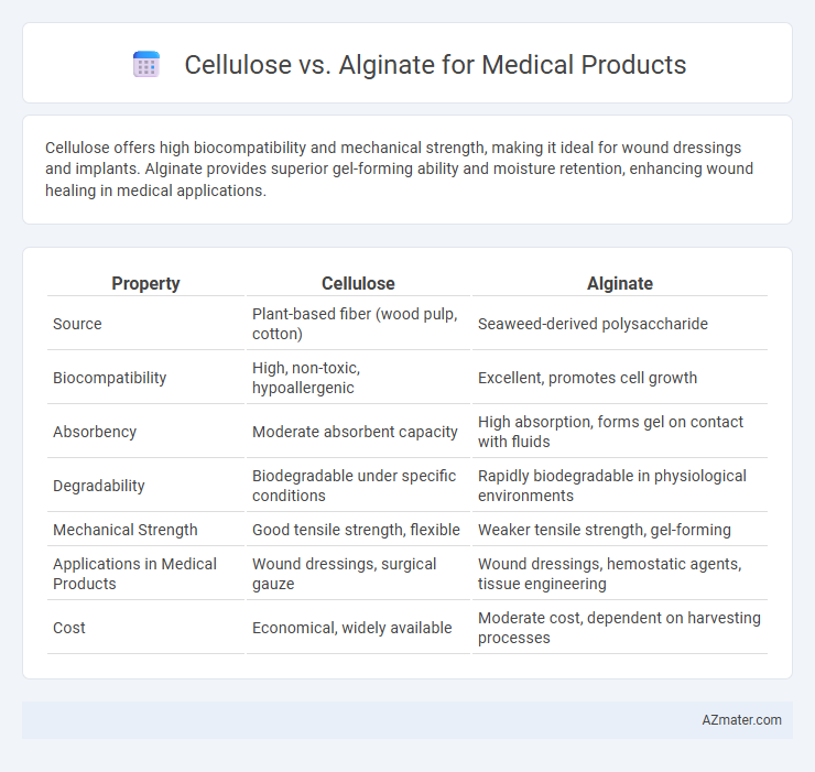 Cellulose vs. Alginate for Medical Products - What is The Difference?
