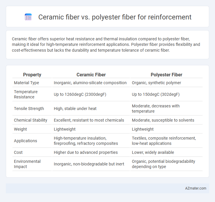 Ceramic fiber vs. polyester fiber for reinforcement - What is The Difference?