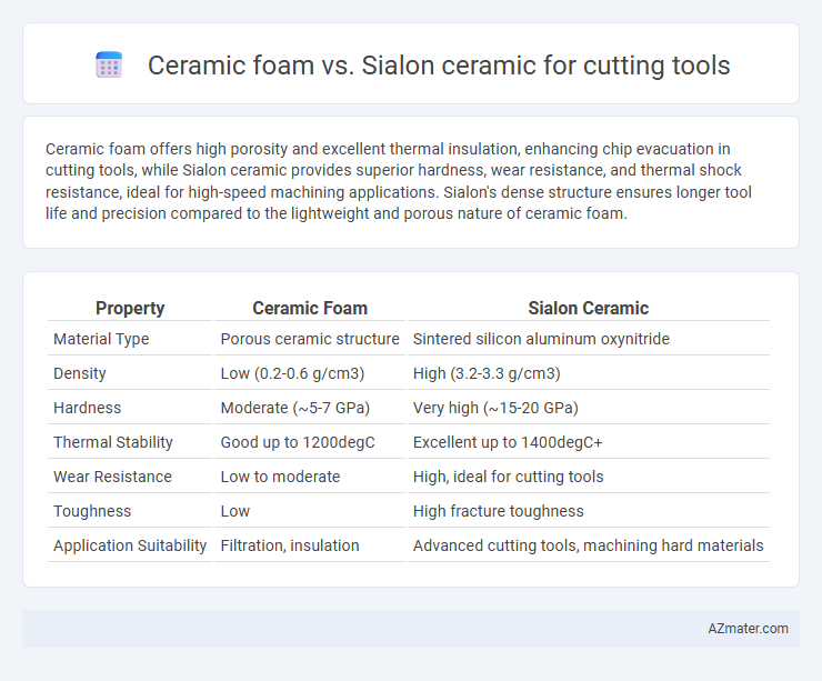 Ceramic foam vs. Sialon ceramic for cutting tools - What is The Difference?