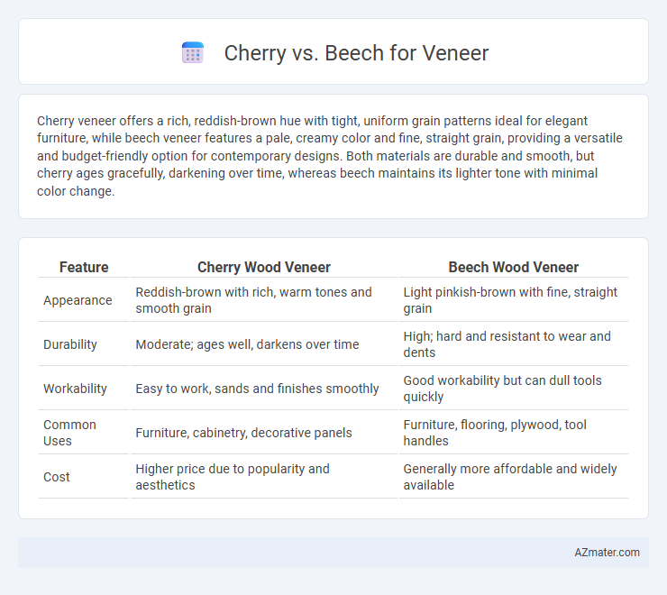 Cherry vs. Beech for Veneer - What is The Difference?
