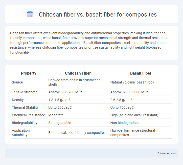 Chitosan fiber vs. basalt fiber for composites - What is The Difference?