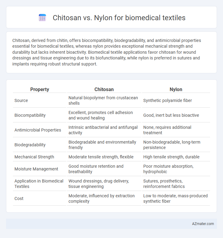 Chitosan vs. Nylon for biomedical textiles - What is The Difference?