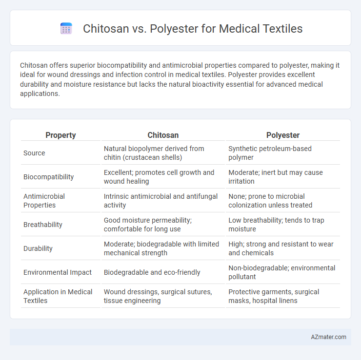 Chitosan vs. Polyester for Medical Textiles - What is The Difference?