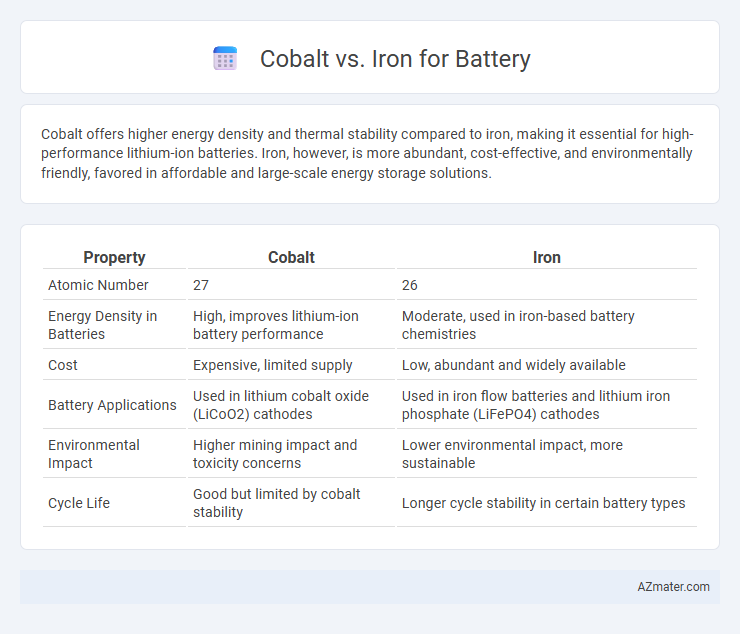 Cobalt vs. Iron for Battery - What is The Difference?