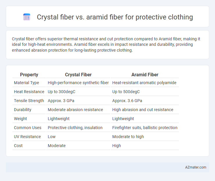 Crystal fiber vs. aramid fiber for protective clothing - What is The Difference?