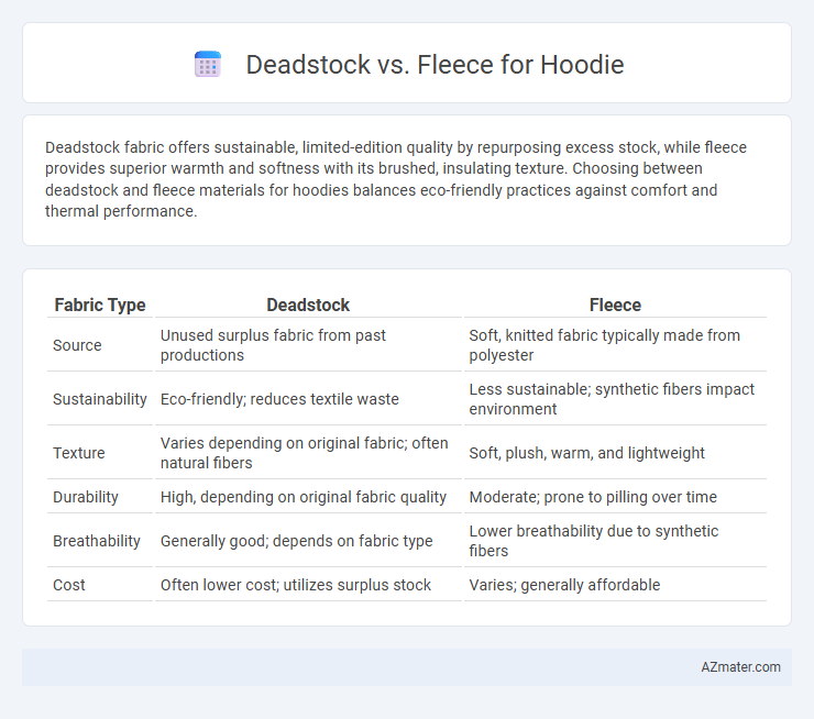 Deadstock vs. Fleece for Hoodie - What is The Difference?