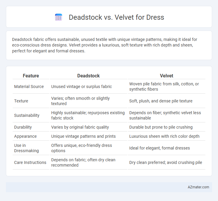 Deadstock vs. Velvet for Dress - What is The Difference?