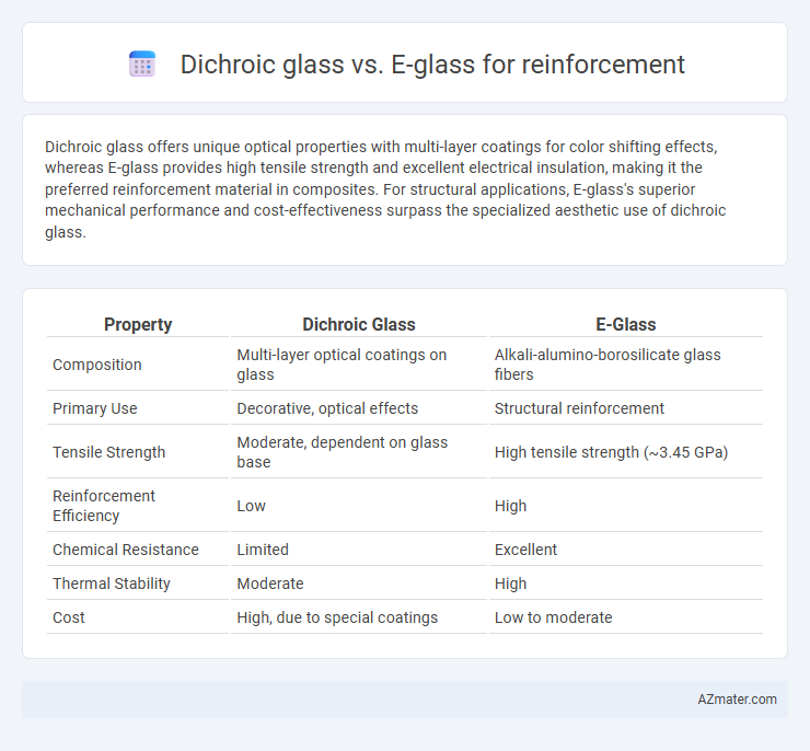Dichroic glass vs. E-glass for reinforcement - What is The Difference?
