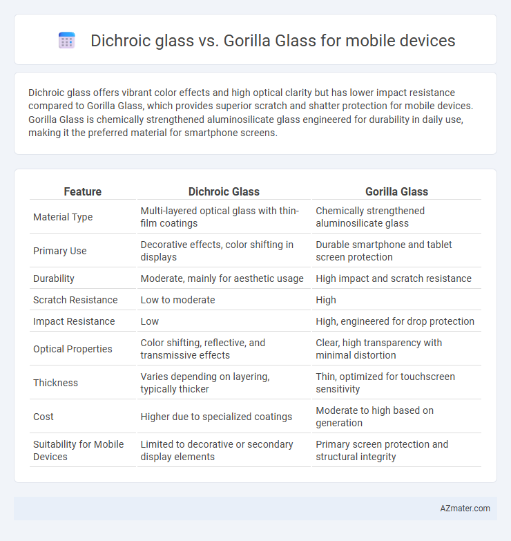 Dichroic glass vs. Gorilla Glass for mobile devices - What is The Difference?
